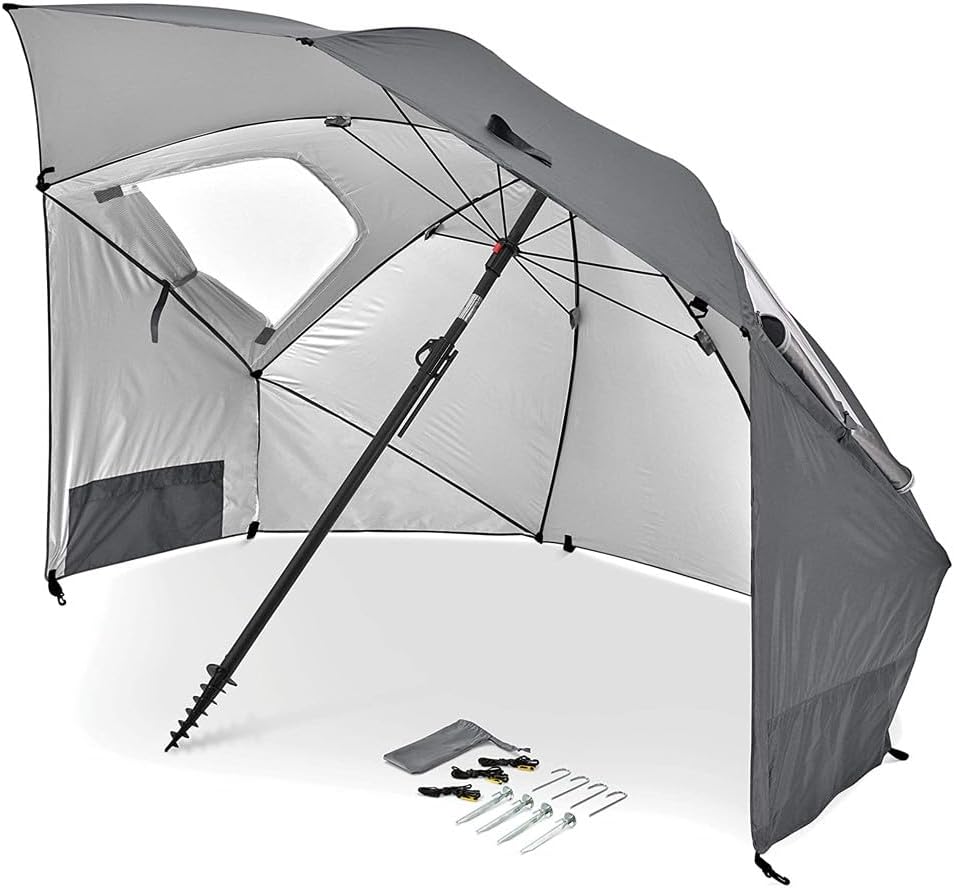 Sport-Brella Premiere XL UPF 50+ Umbrella Shelter for Sun and Rain Protection