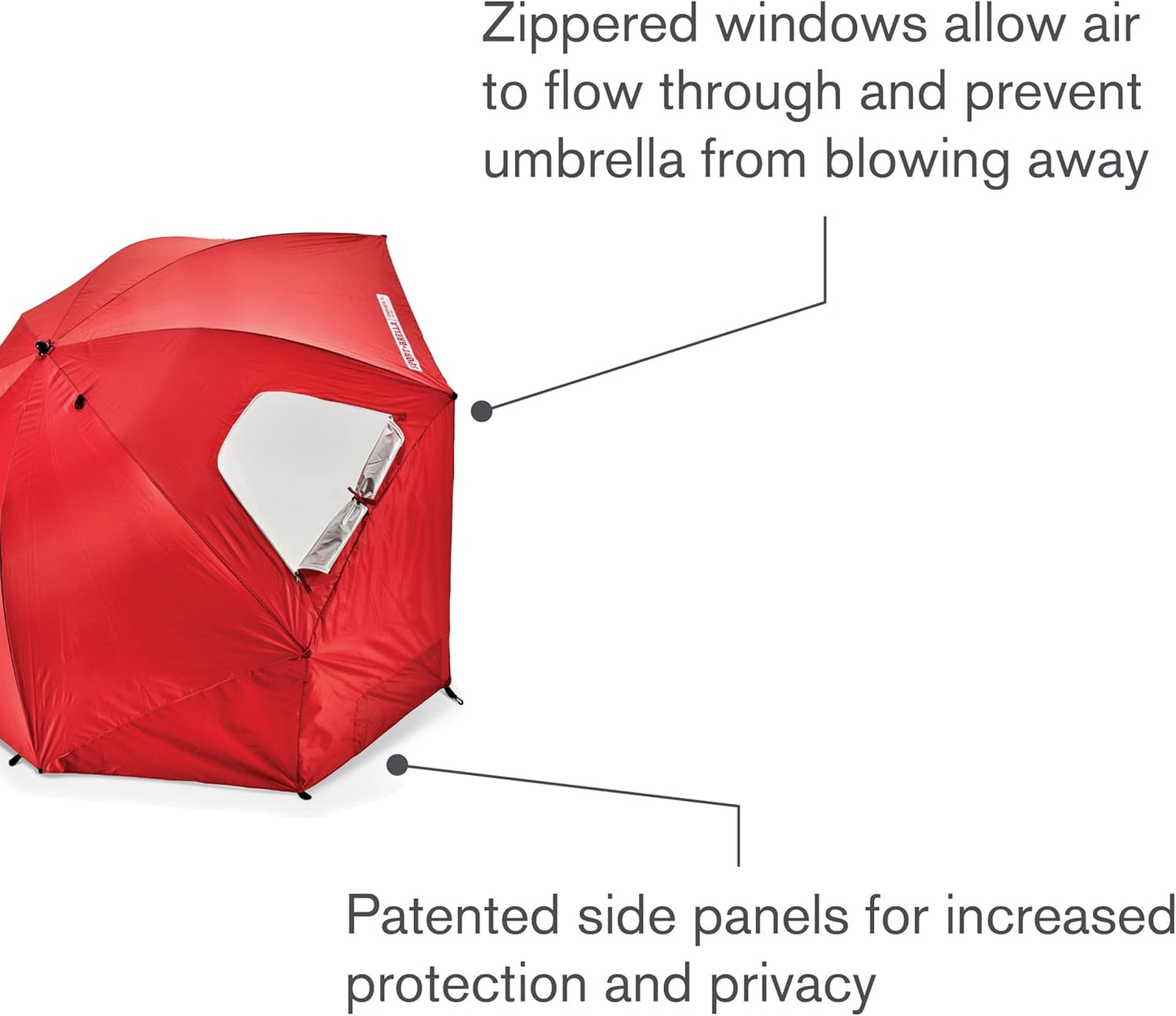 Sport-Brella Premiere XL UPF 50+ Umbrella Shelter for Sun and Rain Protection