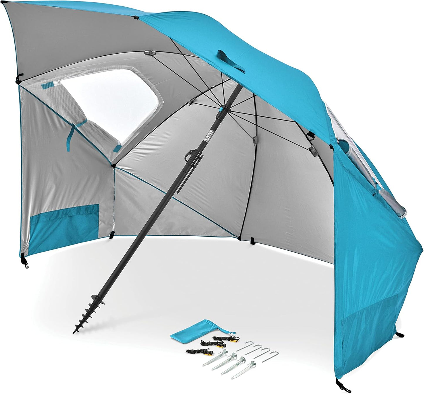 Sport-Brella Premiere XL UPF 50+ Umbrella Shelter for Sun and Rain Protection